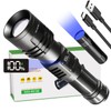 Rechargeable LED Flashlights 10000.00 High Lumens,𝟐𝟎𝟐𝟓 𝐍𝐞𝐰 High Powered Waterproof