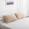 2-Pack Stretch Pillow Cases - Jersey Knit & Envelope Closure