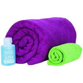 Sea To Summit Tek Towel Wash Kit - Berry
