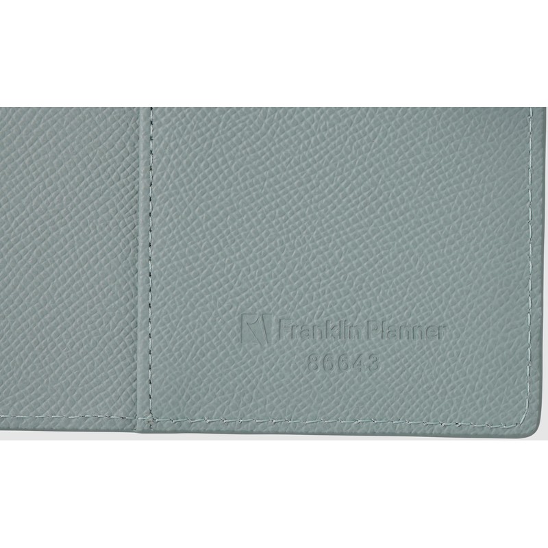 Franklin Planner Color Noblessa IV Binder Compact 20mm Blue Gray