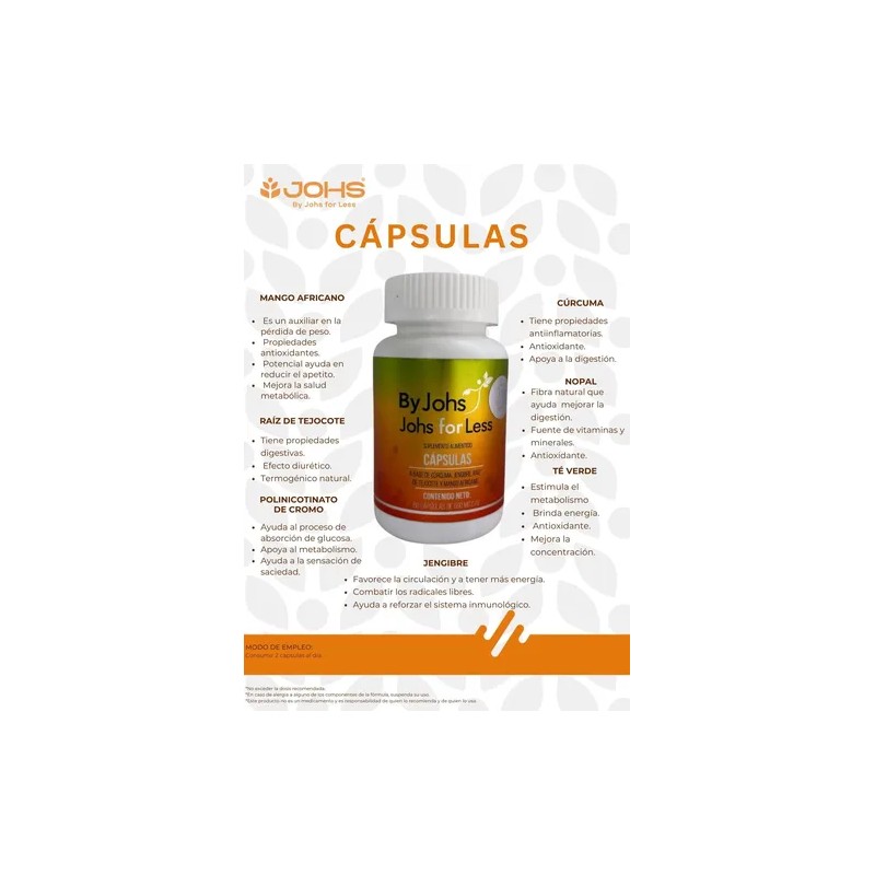 Pastillas Bajar Peso Y Colágeno Hidrolizado Johs