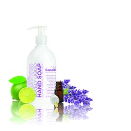 Sapadilla Hand Soap, Sweet Lavender + Lime, 354 mL