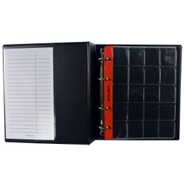 PELLER'S Sammelalbum für 206 verschieden große Münzen: 10 Münzhüllen, Für Münzen bis zu Ø 23mm, Ø 31mm, Ø 40mm. Münzalbum M. (Modell M)