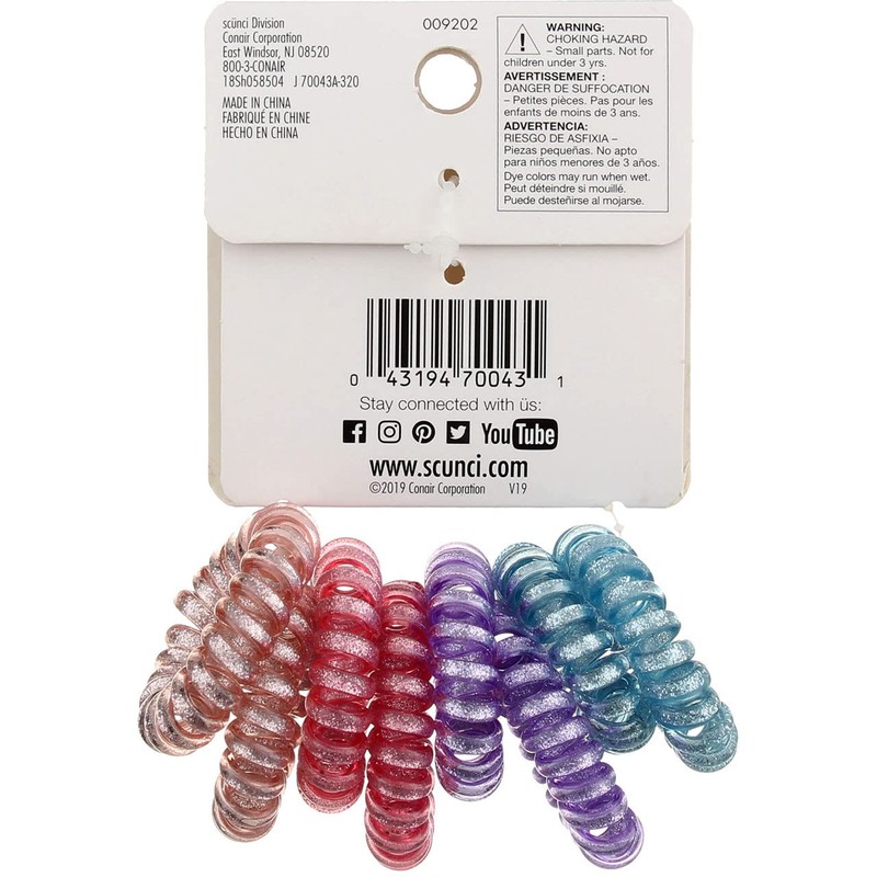 Scünci Hair Color Matching Elastics for Blonde Hair - 8