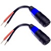 CNCESS CESS-170 Screw Type 2mm Pin Banana Plug to Female