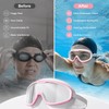Anti-Fog Swim Goggles and Cap Set for Adults – Wide-View