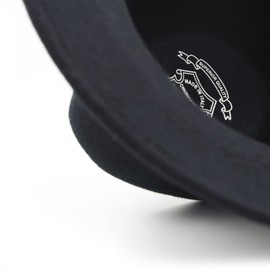 DRAEGER Paris 1886 Tie Rack - Fedora Premium Wool Navy Blue Love, 13 x 2 cm, Classic, love, Classic