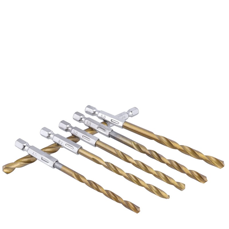 Bestgle 13 Piece Hex Shank Drill Bit Tip Set, Chamfer Hole