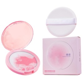 Face Powder | Natural Matte Compact Powder | Long-Lasting Waterproof Concealers Neutralizing Makeup for Mature Skin Everyday Travel Friends Family