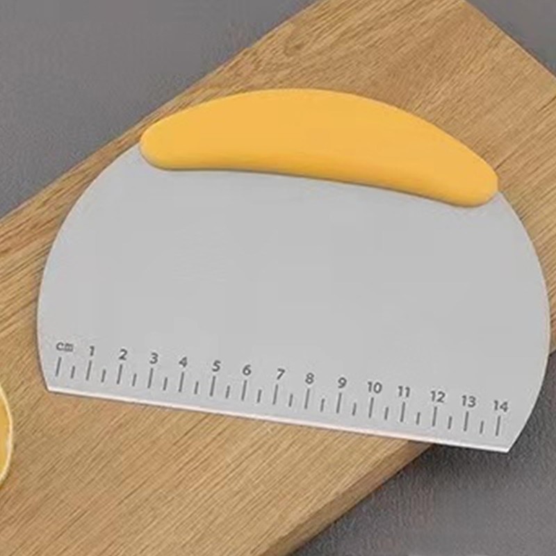 1 pcs Dough Scraper, Dough Cutter with Food Grade Stainless