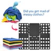 Geniusidea Shirt Folder Clothes Folding Board Laundry Room T Shirt