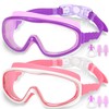 Braylin Kids Swim Goggles, 2-Pack Swimming Goggles for Kids, Child,