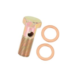 ACROPIX M14x1.5mm Metric Thread Banjo Bolts Brake Fitting Adapter with 2pcs M14 Washers Car Parts