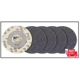 Does Not Apply Dremel EZ Lock 60 Grit Sanding Discs for Rotary Tools, 5-Pieces (EZ411SA)