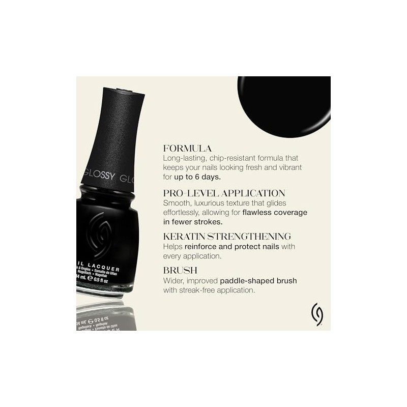 CHINA GLAZE Esmalte de Uñas Liquid Leather, Color de Alta