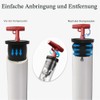 Scupper Plugs, Expansion Rubber Drain Plug with T Handle and