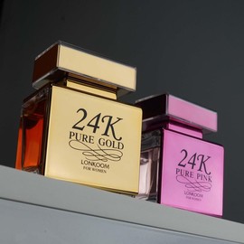 24k Pink Fruity Perfume for Women, Long Lasting Parfume for Her, Holiday Gift, Birthday Gift for Dating Daily Wear, Fragrance, Perfume:_Golden_100ml