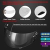 PSLER Qualifier Visor- Qualifier DLX Helmet Visor Motorcycle Face Shield