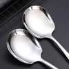 2 Pcs Stainless Steel Large Buffet Serving Spoons Stainless Steel