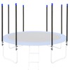 8 Universal Trampoline Enclosure Net Poles, Trampoline Poles Replacement and