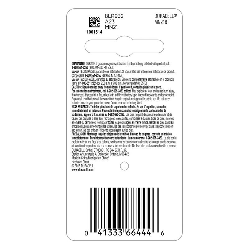 Procter & Gamble 66444 12V #21 Battery