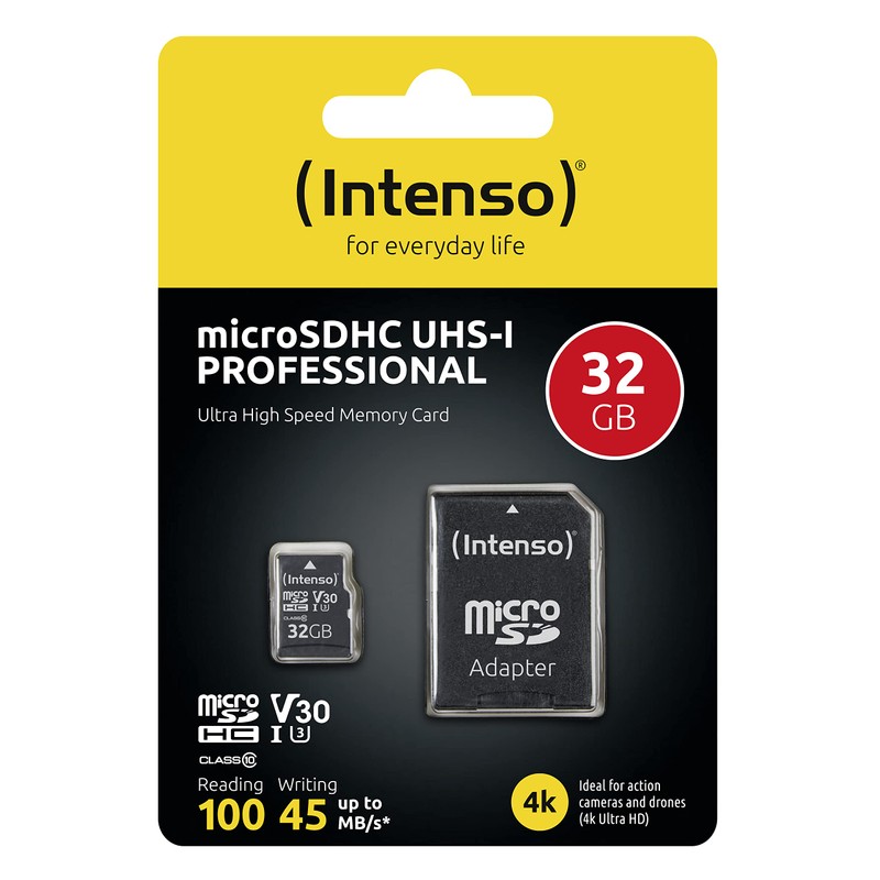 Intenso Micro SDHC memory card