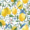 Ambiente Napkin Mediterranean Lemons 33 x 33 cm Pack of
