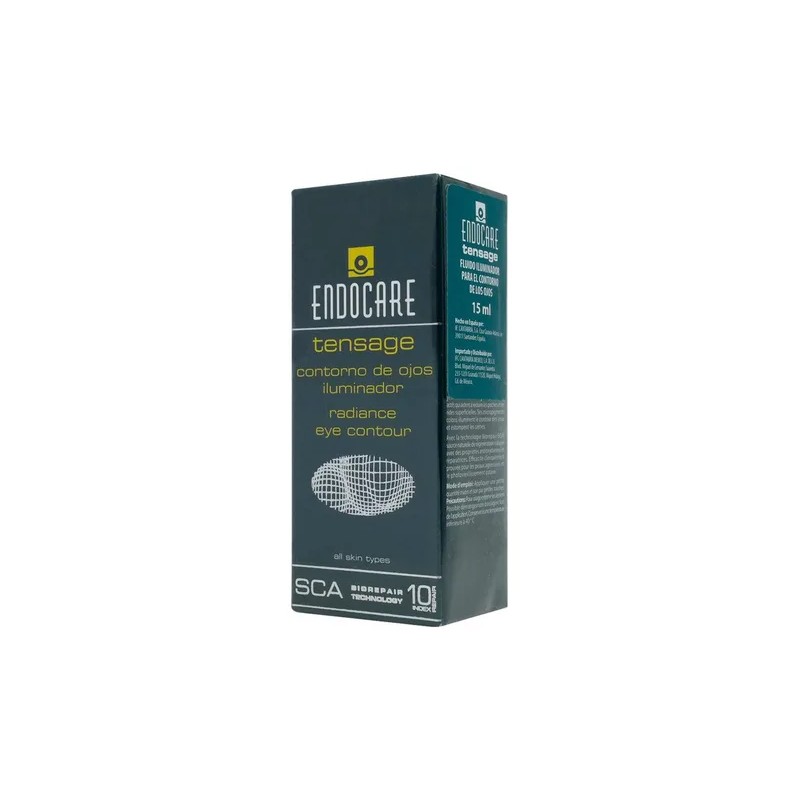 Endocare Tensage Fluido Iluminador para Ojeras, Uso Día y Noche,
