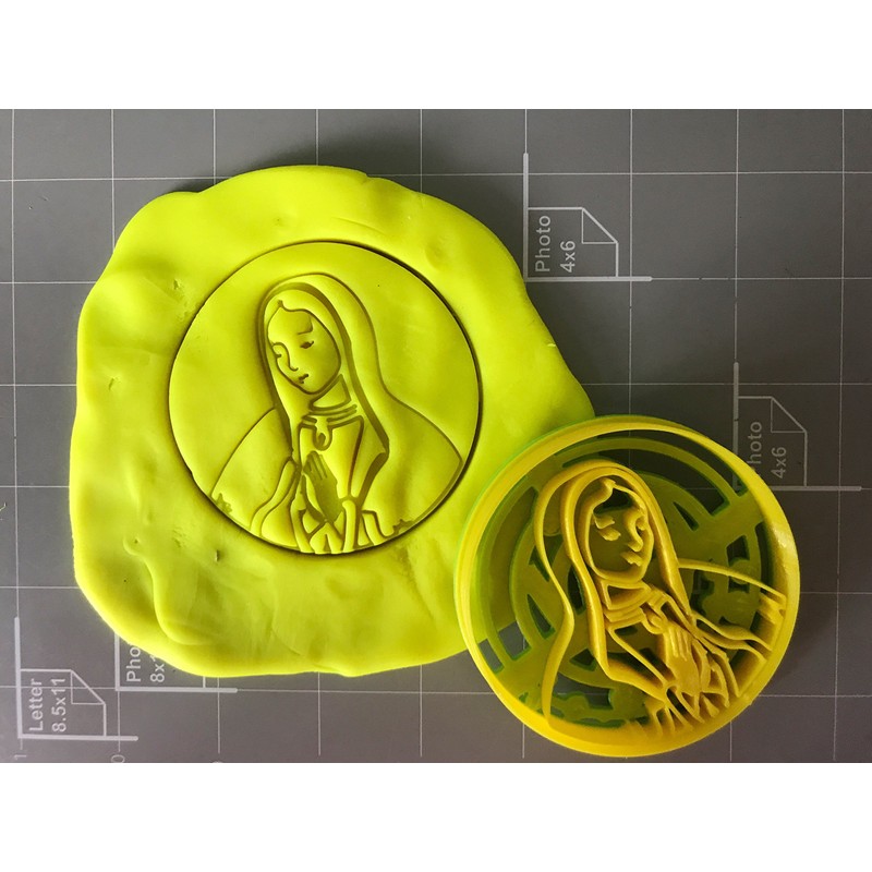 Saint Mary Cookie Cutter