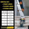 Ideal Security Foldable Ladder-Aide PRO: Fits Steps 4.921" to 7.875"
