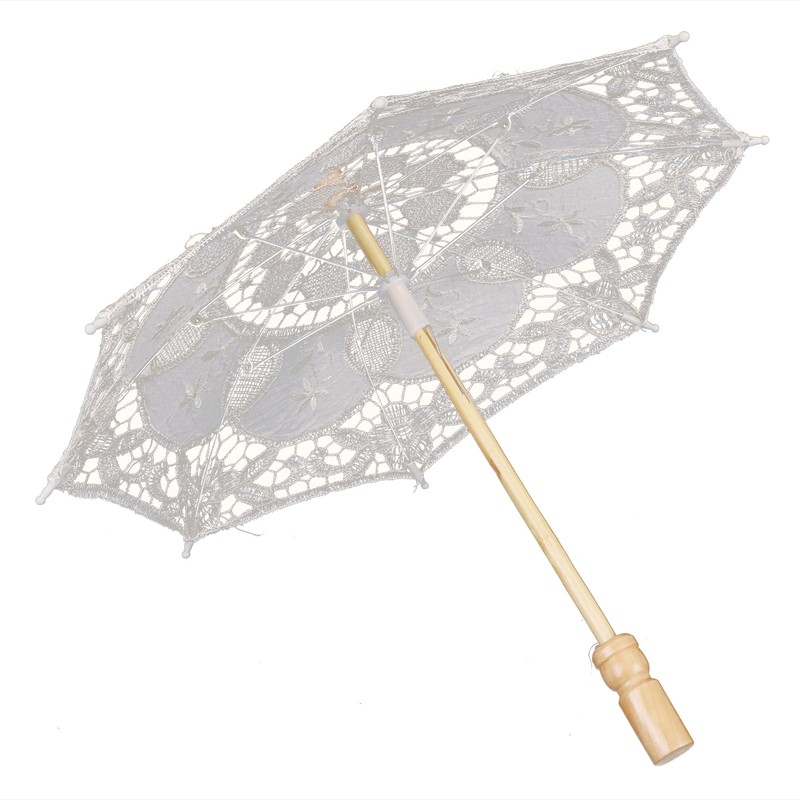 Lace Umbrella Wedding Bridal Parasol Umbrella for Photography Props Wedding