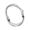 vhbw 2m FIREWIRE-CABLE DATA CABLE 4-4 pin in black