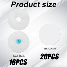 16pcs Duvet Snaps with 20pcs Acrylic Sticker, Self-Adhesive Plastic Duvet Clips Buckle Iron on Duvet Fasteners to Hold Comforter in Place Suitable for All Thickness Quilt