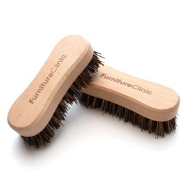 Pack of 2 Wooden Scrubbing Brushes | 16cm long | Heavy Duty, Stiff Bristled, Handheld Cleaning Brush