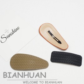 BIANHUAN Hair Pin, Stylish, 3 Pins, Patched Clips, Large Hair Accessories, Adults, Casual, Cute, Set of 6