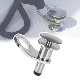 usvehj 3/8 Inch Quick Release Boat Fender Lock Cleats Marine Stainless Steel Quick Release Fender Holder