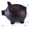Ceramic Piggy Bank for Writing on with Chalk - Chalkboard