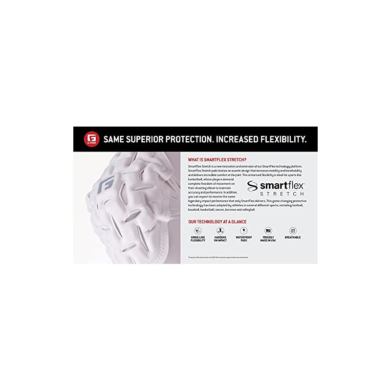 G-Form Unhinged Lacrosse Elbow Pads - Breathable & Flexible Compression