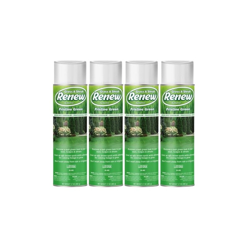 20-602 Grass and Shrub Renew, Pristine Green – Professional-Grade Brown