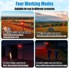 Qualirey Solar Sound and Light Alarm Motion Sensor 129db Outdoor