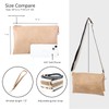 JEN & CO. Izzy Vegan Leather Crossbody Bags Clutch Purses