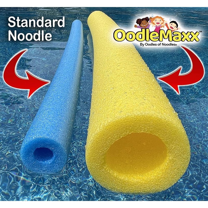 Oodles of Noodles OodleMaxx Giant Pool Noodle Black (Single)