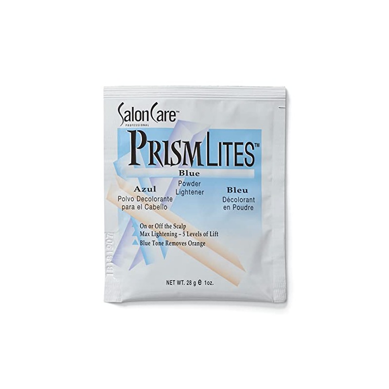 Salon Care Prism Lites Blue Powder Lightener 1 oz