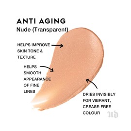 Urban Decay Eyeshadow Primer Potion, Smooths Out Imperfections and Prepares the Eyelids for Makeup, Vegan Formula, Shade: Anti Aging, 10ml