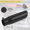 Vurkcy 2.75 inch Inlet Exhaust Tip, 3.5" Outlet 12" Overall