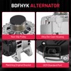 BDFHYK Alternator Compatible with Nissan Rogue 2014-2018 2.5L l4 Replace