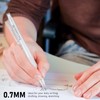 Four Candies Pastel Mechanical Pencil Set with Case, 3 Transparent