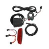 Electric Bike QD168 Front Light DR001 Rear Light Set with