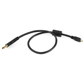 Monoprice 1.5-Feet USB 2.0 A Male to Micro 5pin Male 28/24AWG Cable with Ferrite Core (Gold Plated) (105456) Black