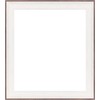 Shikishi Paper Frame UV-Cut Acrylic Specification 3709 White Brown